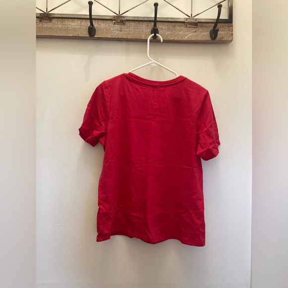 NWOT Elle Moss Short Sleeve Love T-shirt L - Picture 3 of 7